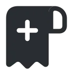 Receipt Add SVG Icon
